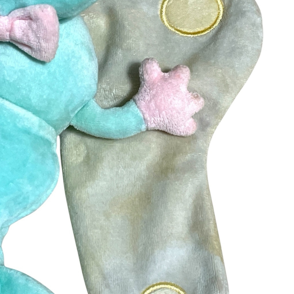 Vintage First Peek Musical Butterfly Plush Hanging Pull Toy FAO Schwarz Tag READ - Picture 5 of 16